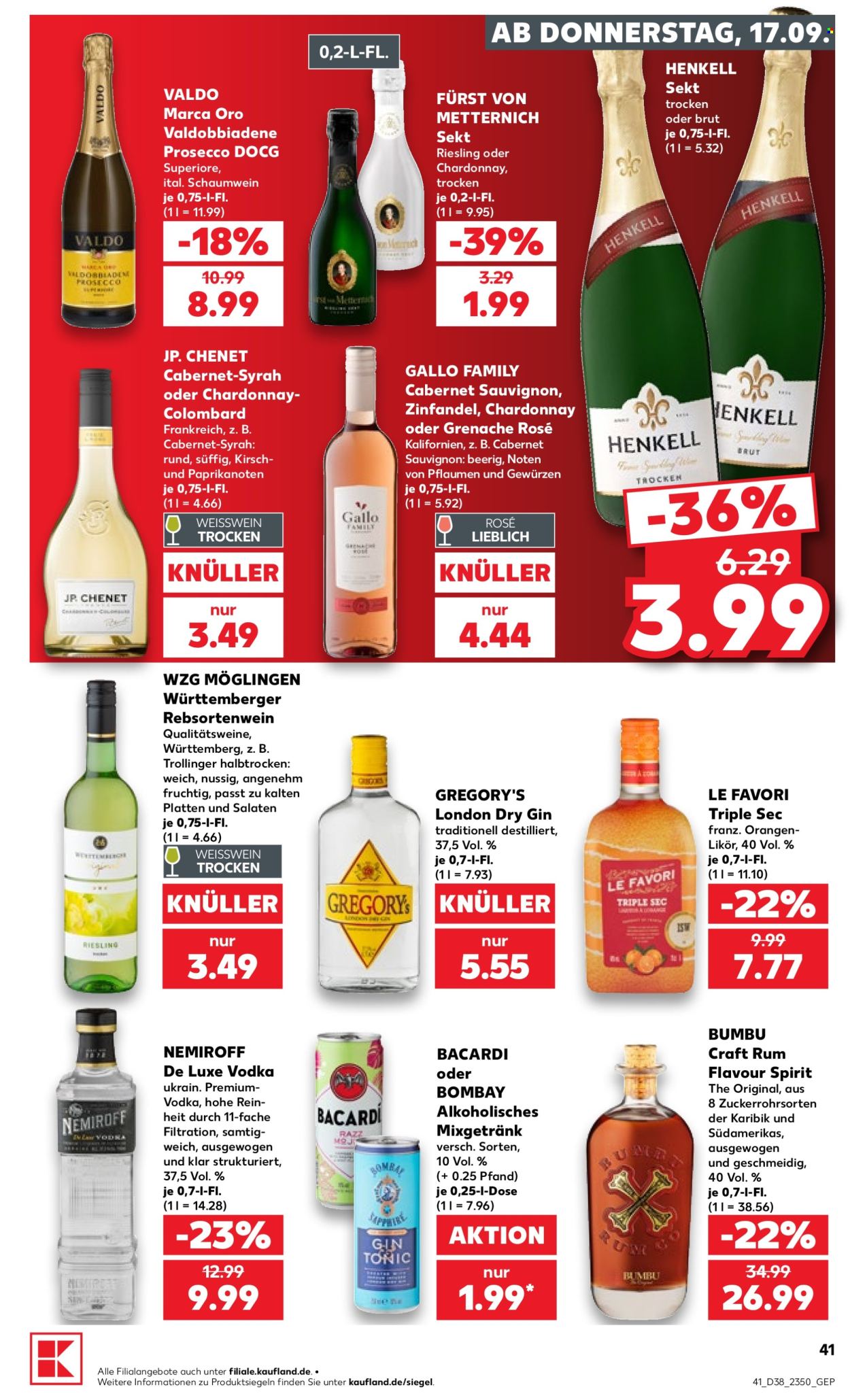 Kaufland Prospekte  - 17.09.2026 - 23.09.2026. Seite 41