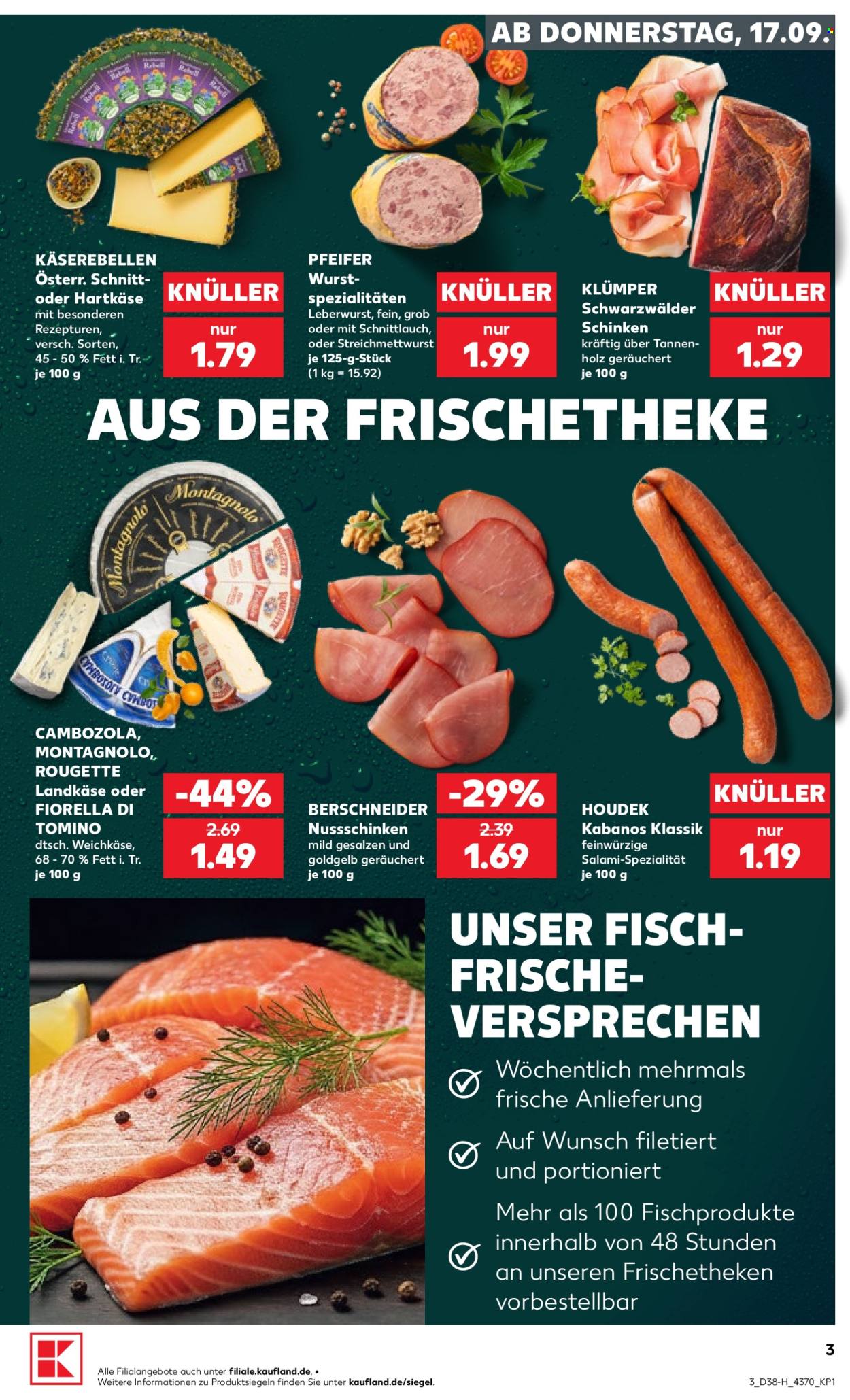 Kaufland Prospekte  - 17.09.2026 - 23.09.2026. Seite 3