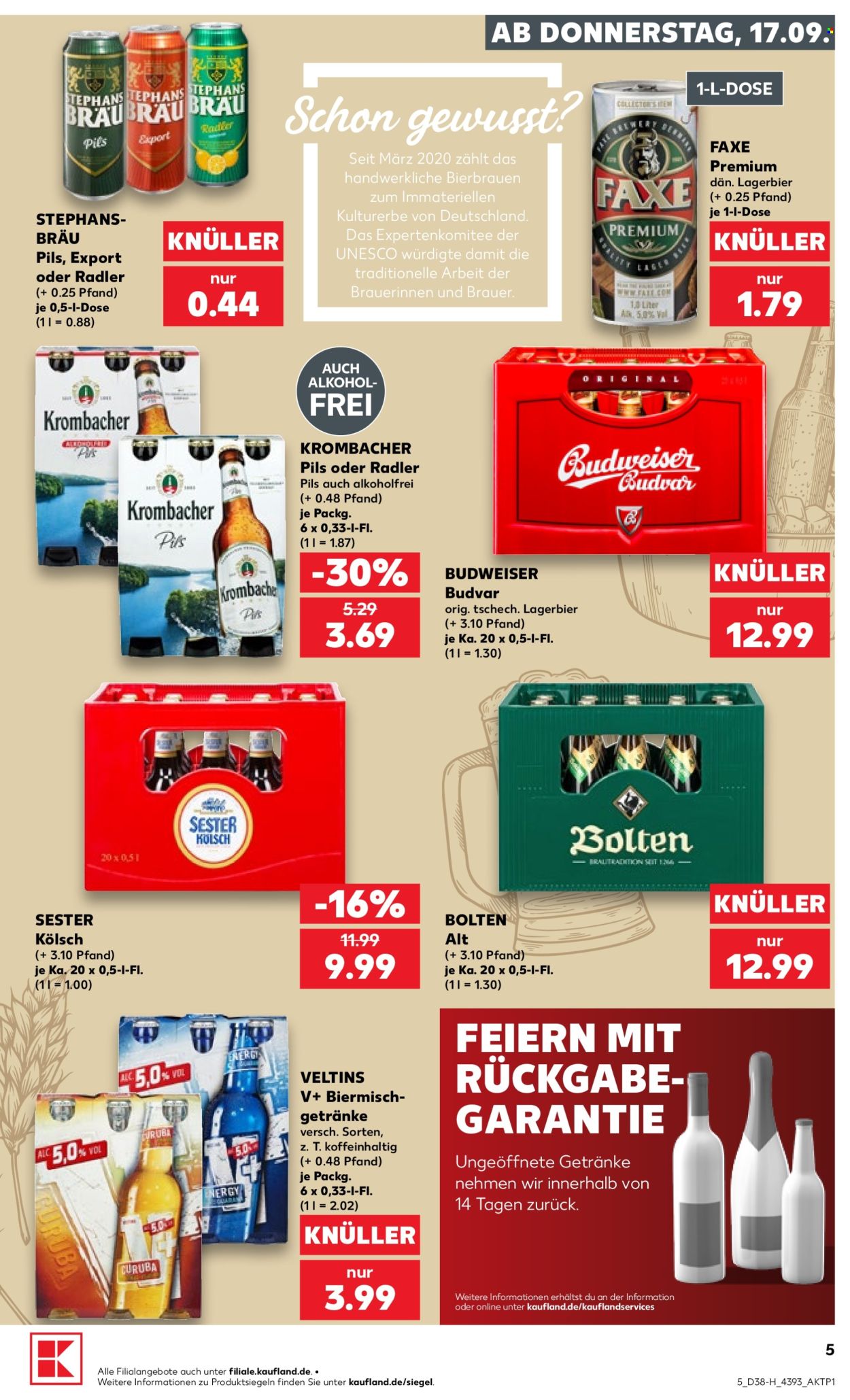 Kaufland Prospekte  - 17.09.2026 - 23.09.2026. Seite 5