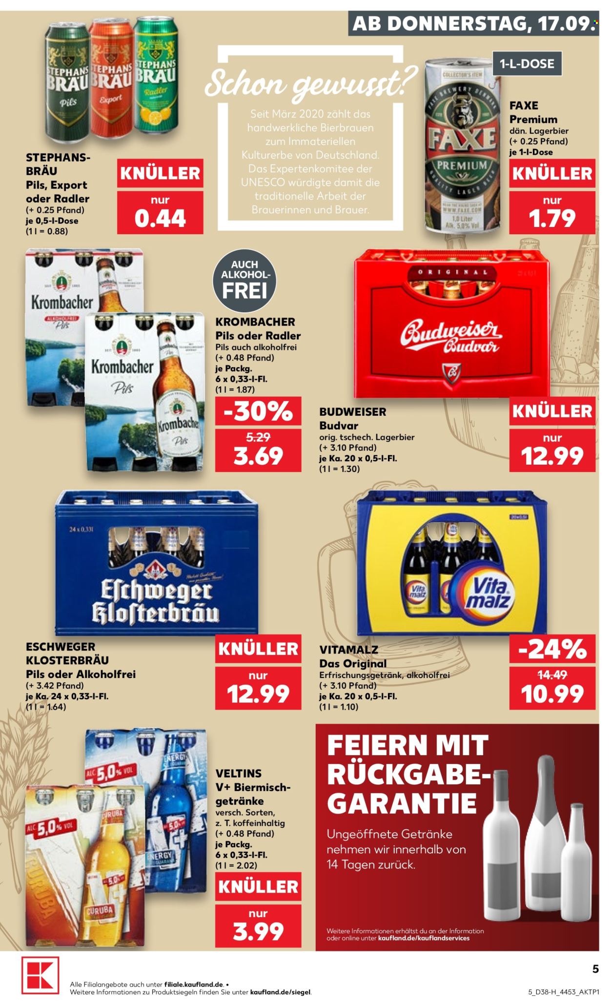 Kaufland Prospekte  - 17.09.2026 - 23.09.2026. Seite 5