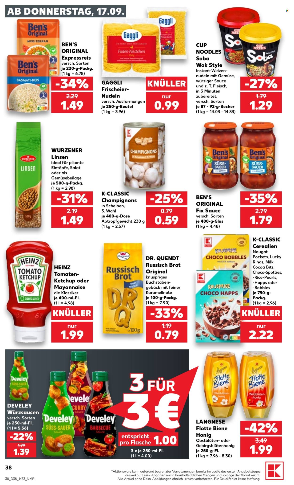 Kaufland Prospekte  - 17.09.2026 - 23.09.2026. Seite 38