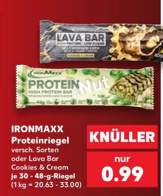IRONMAXX Proteinriegel