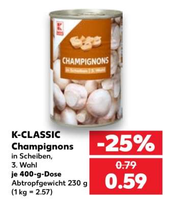 K-CLASSIC Champignons