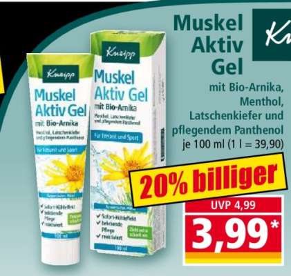 Muskel Aktiv Gel