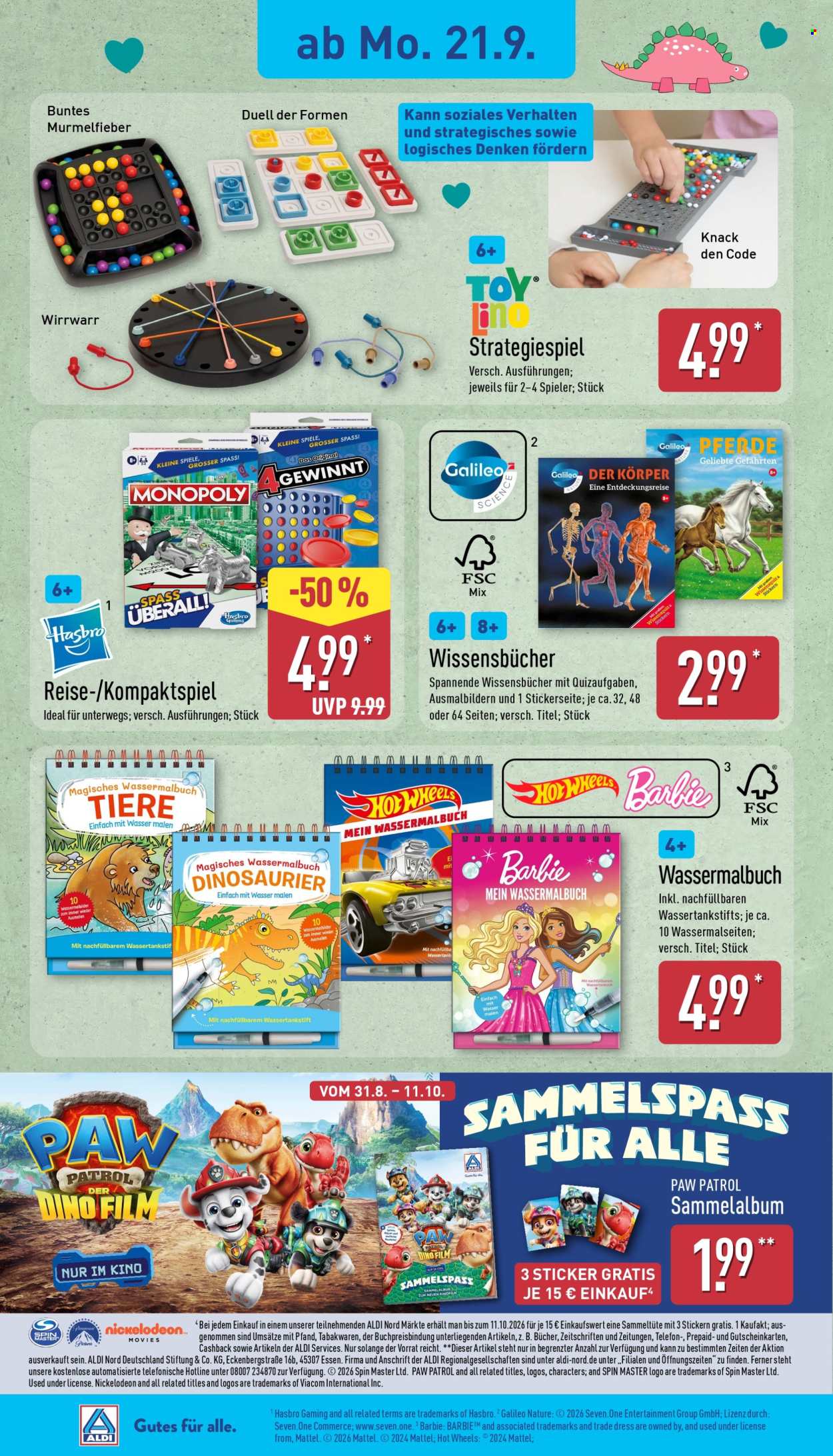 ALDI Nord Prospekte  - 21.09.2026 - 26.09.2026. Seite 20