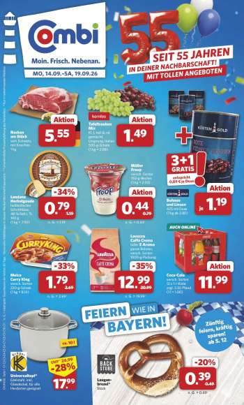 Prospekte Combi - 14.09.2026 - 19.09.2026.