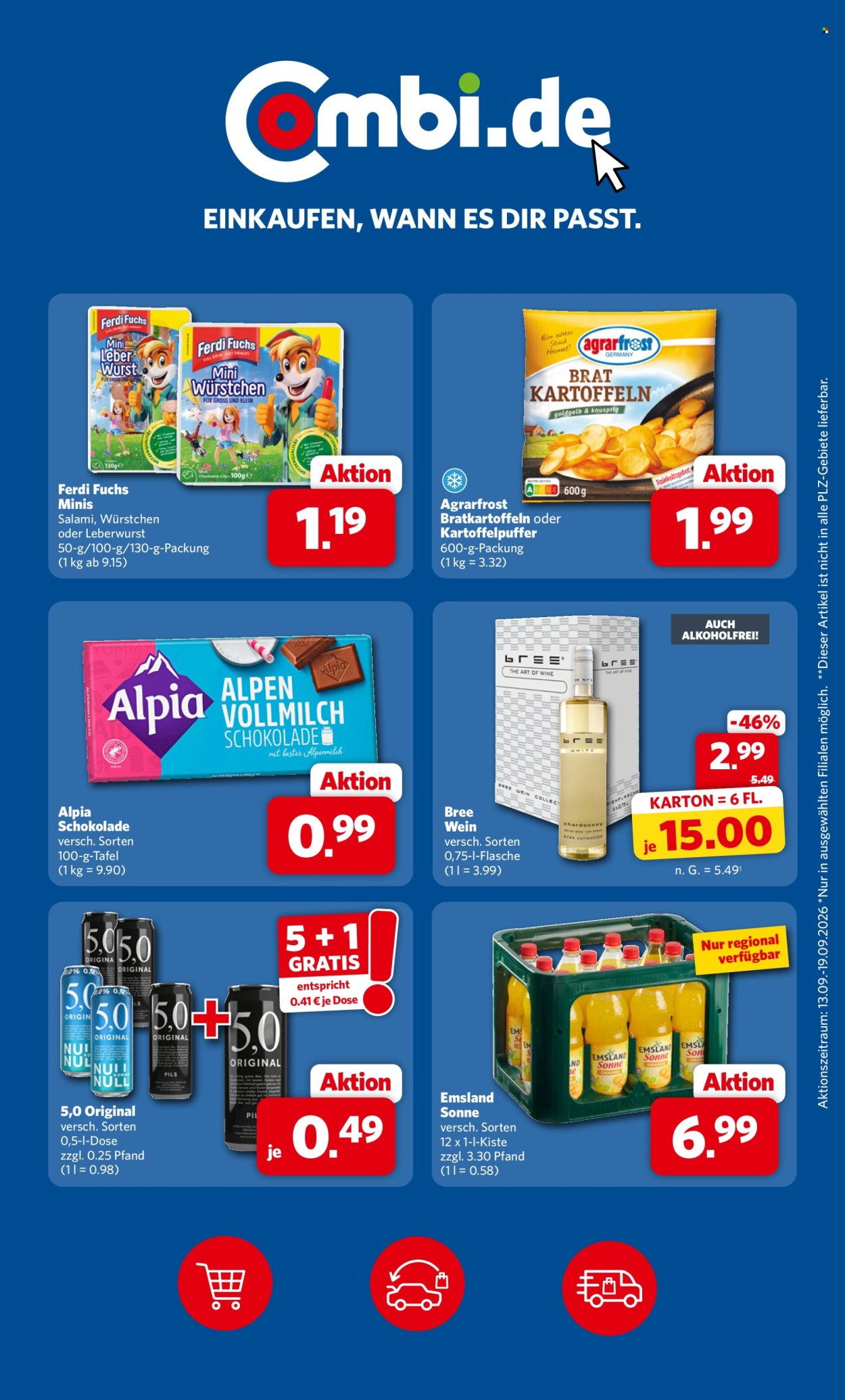 Combi Prospekte  - 14.09.2026 - 19.09.2026. Seite 29