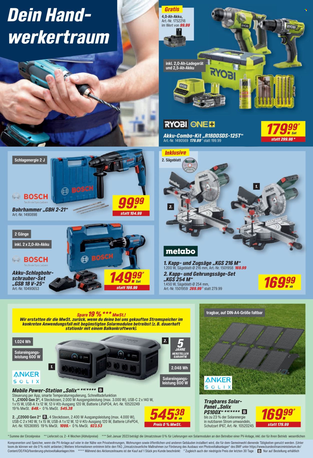 toom Baumarkt Prospekte  - 14.09.2026 - 26.09.2026. Seite 14