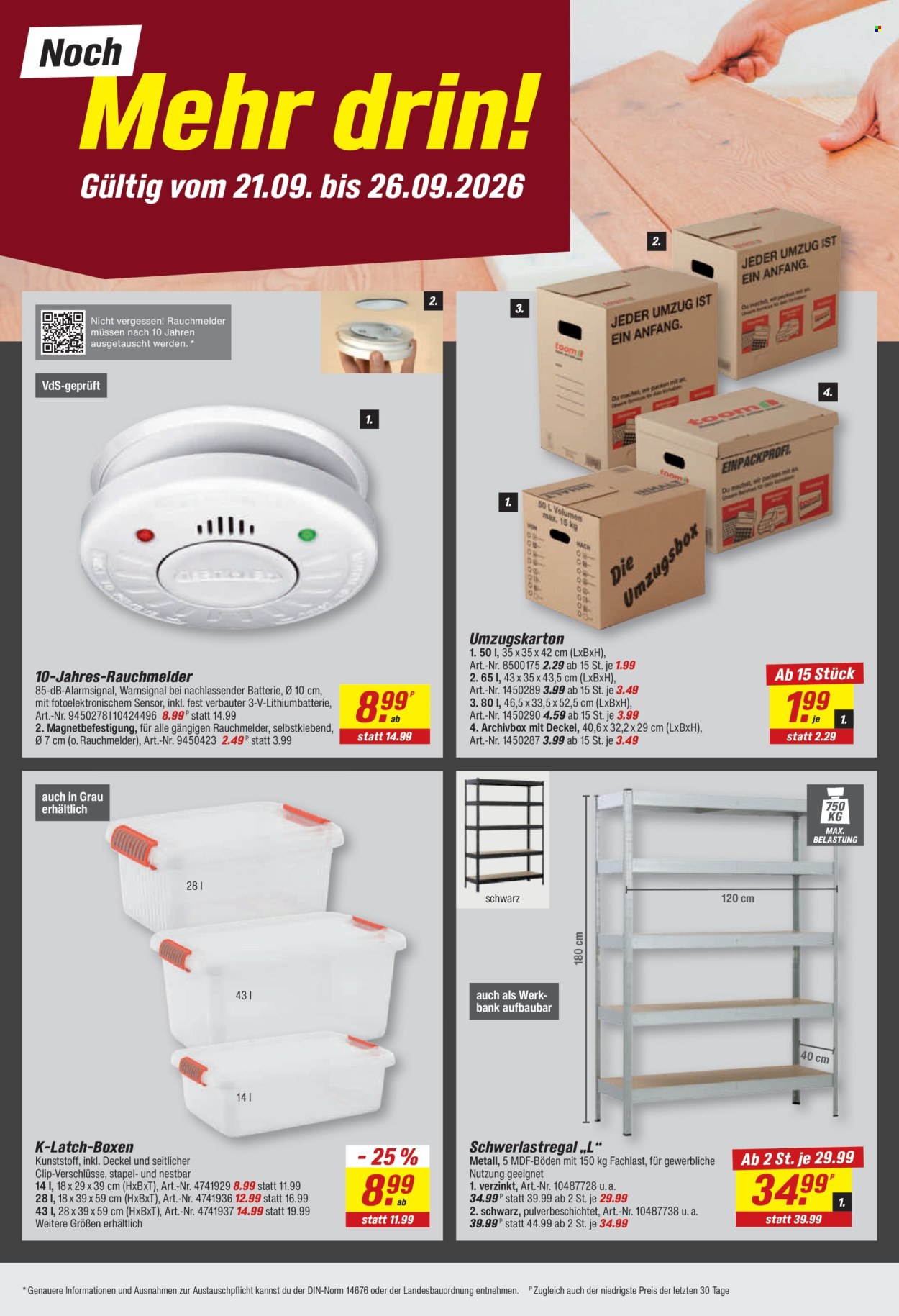 toom Baumarkt Prospekte  - 14.09.2026 - 26.09.2026. Seite 32