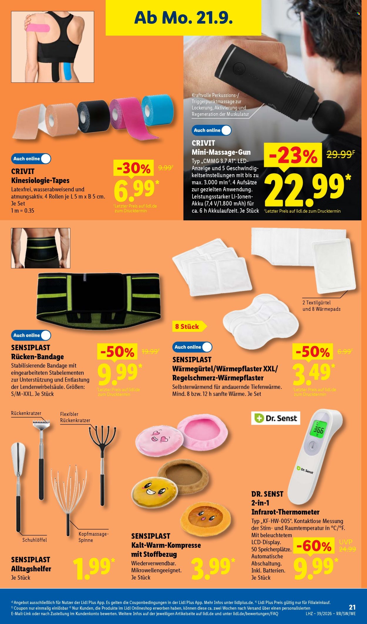 Lidl Prospekte  - 21.09.2026 - 26.09.2026. Seite 39