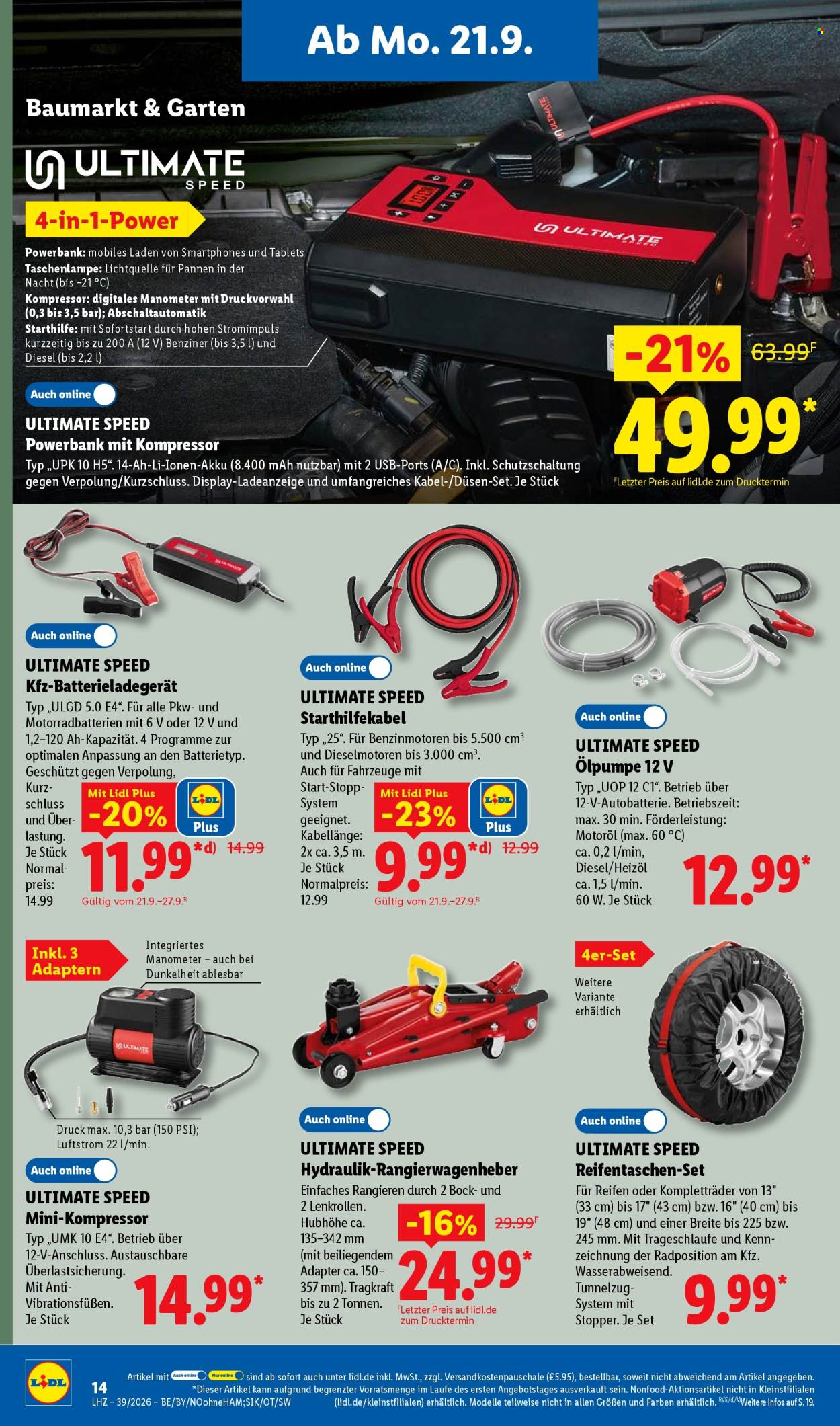 Lidl Prospekte  - 21.09.2026 - 26.09.2026. Seite 26