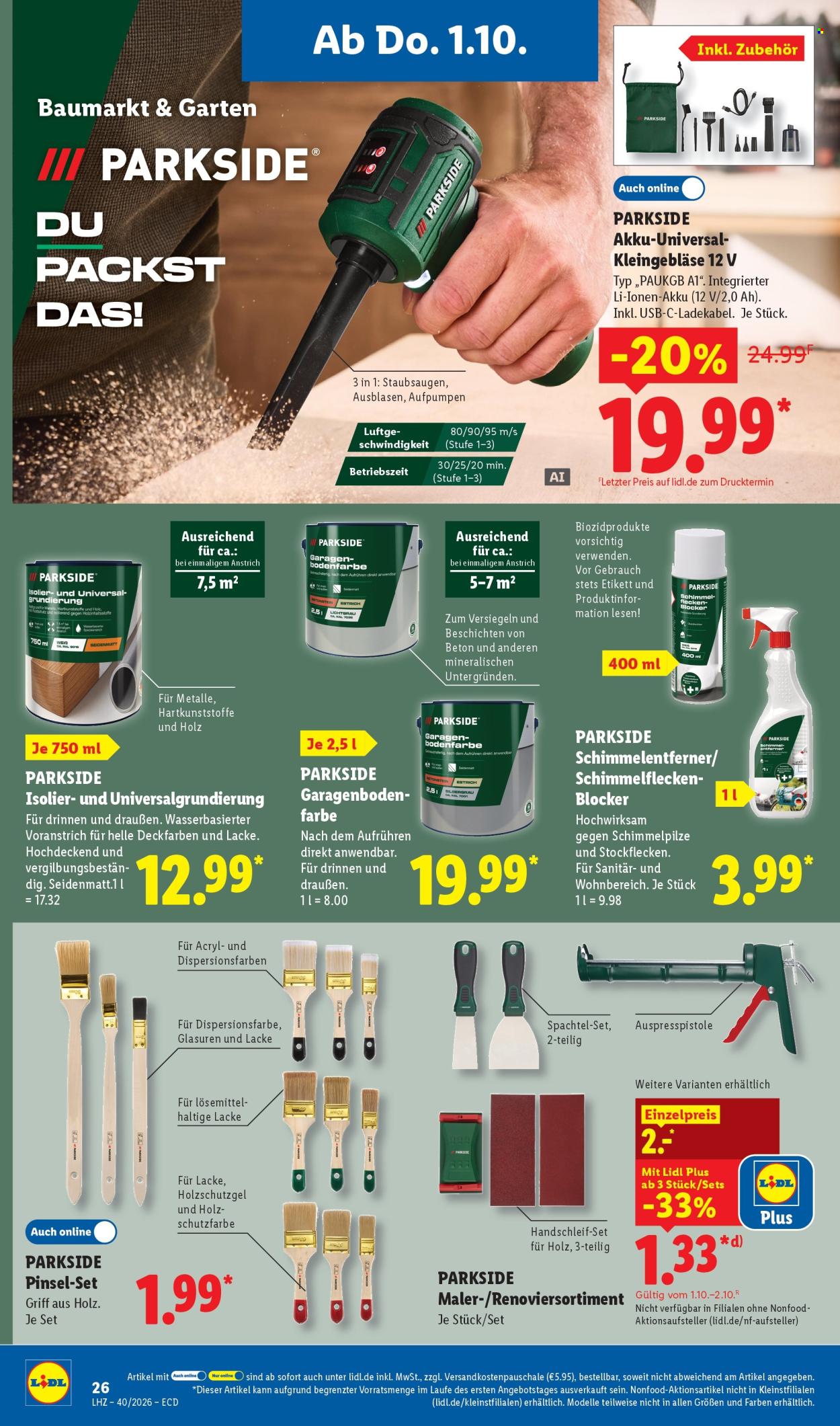 Lidl Prospekte  - 28.09.2026 - 3.10.2026. Seite 18