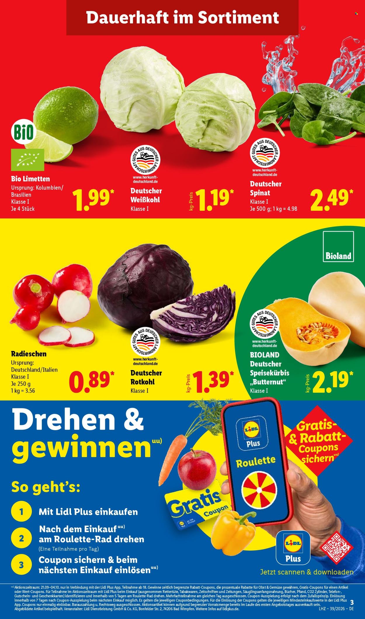 Lidl Prospekte  - 21.09.2026 - 26.09.2026. Seite 3