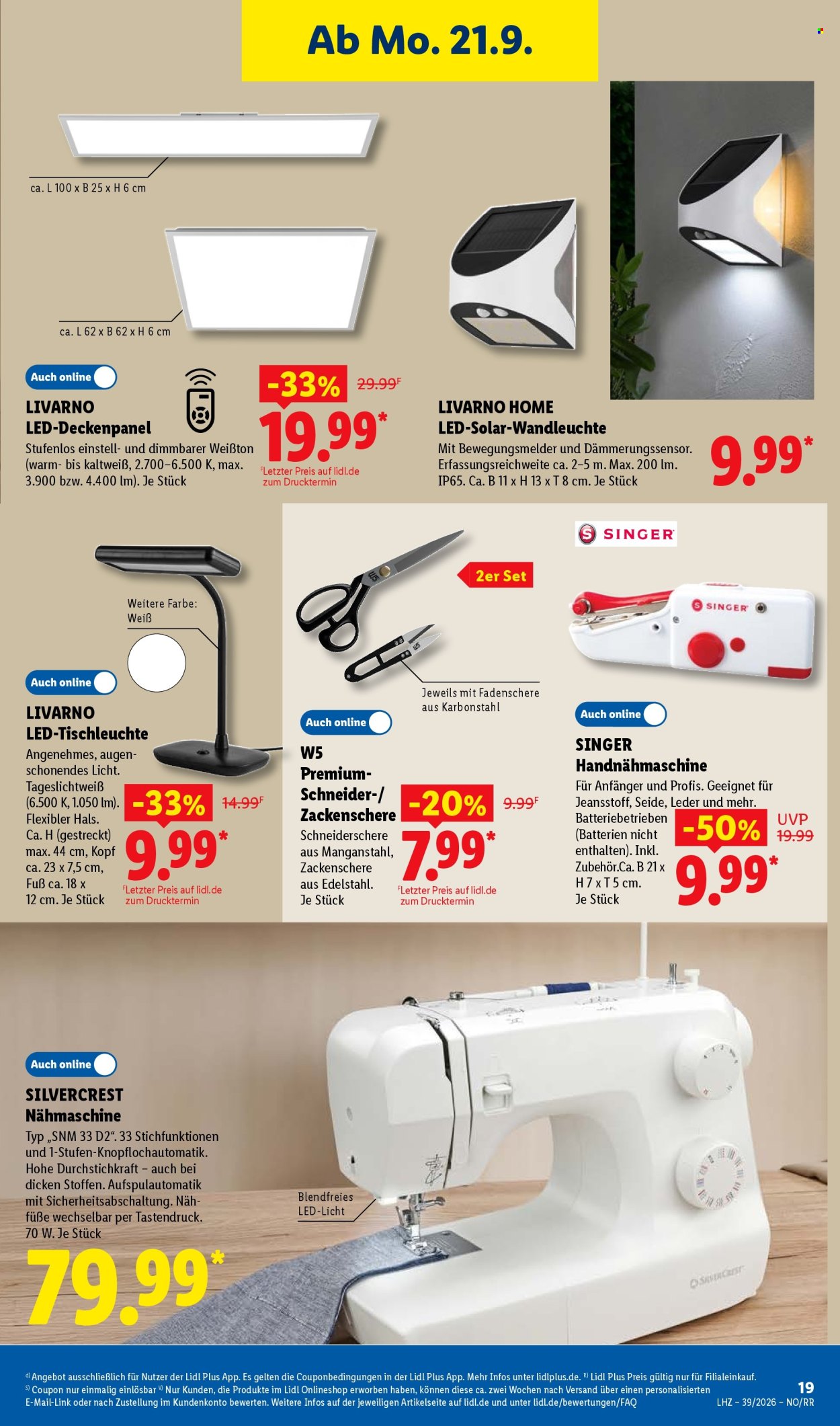 Lidl Prospekte  - 21.09.2026 - 26.09.2026. Seite 37