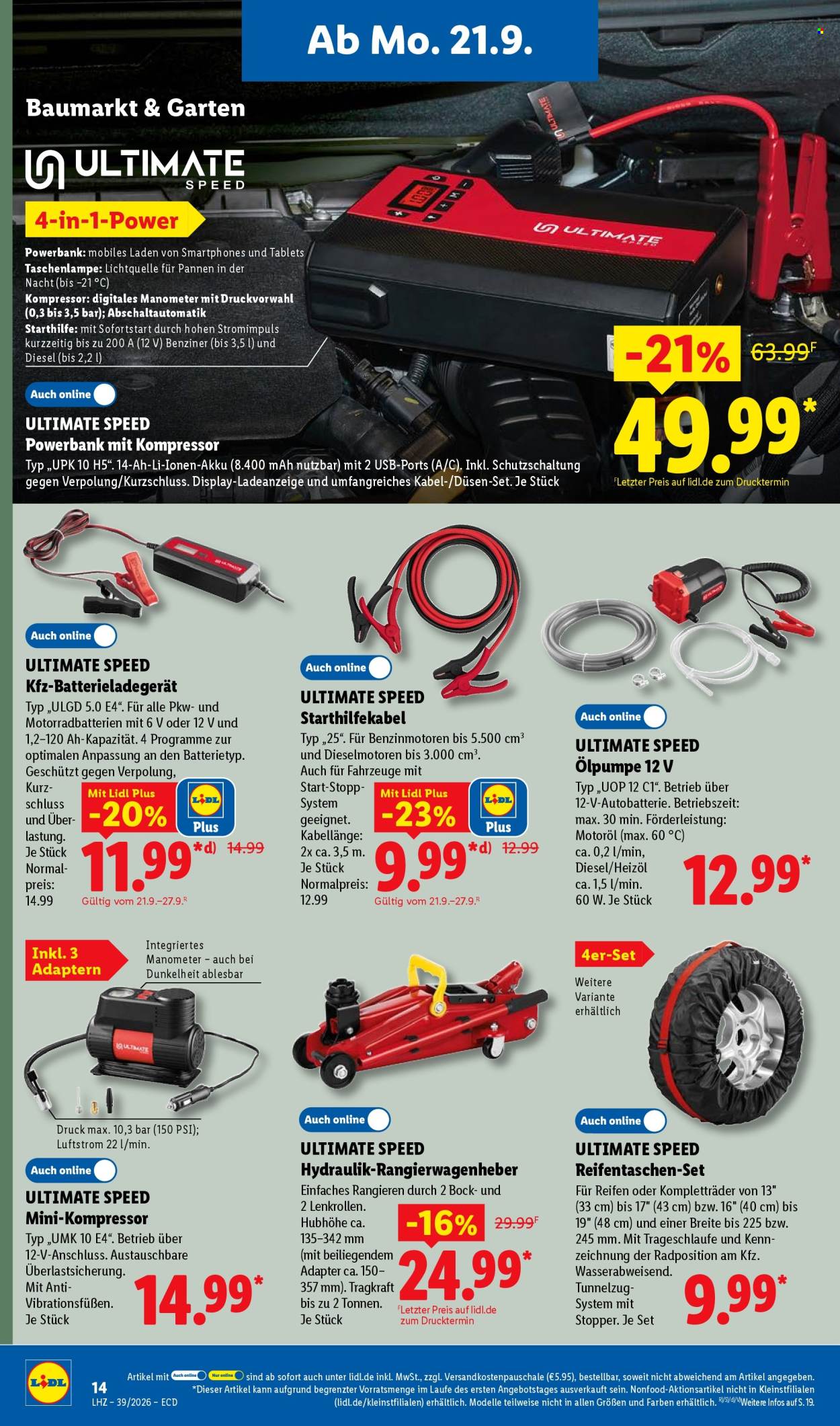 Lidl Prospekte  - 21.09.2026 - 26.09.2026. Seite 26