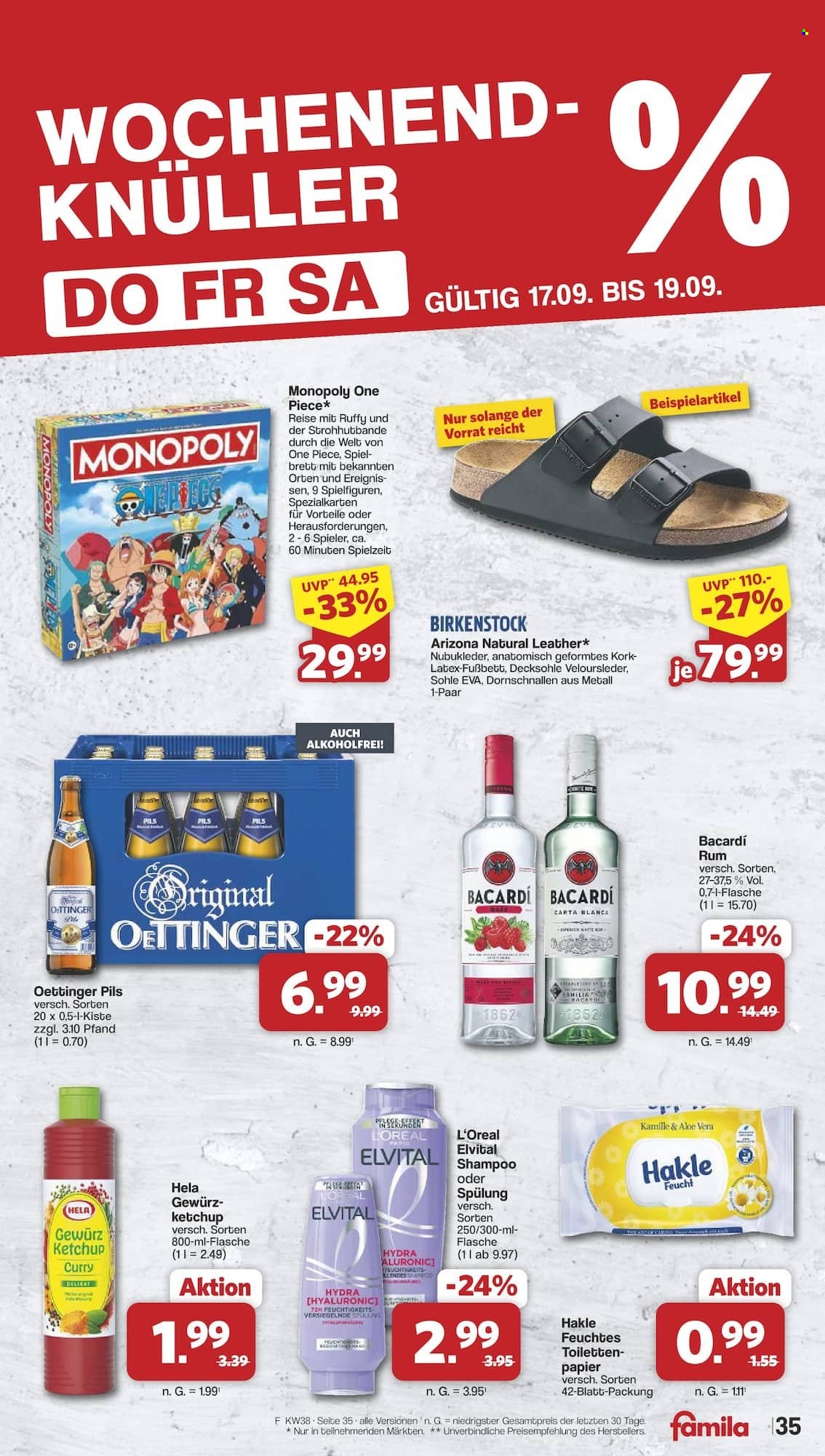 famila Prospekte  - 14.09.2026 - 19.09.2026. Seite 39