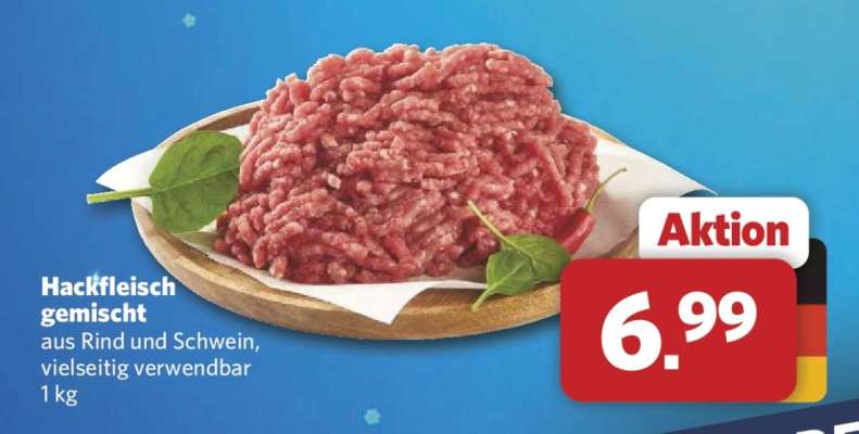 Hackfleisch gemischt