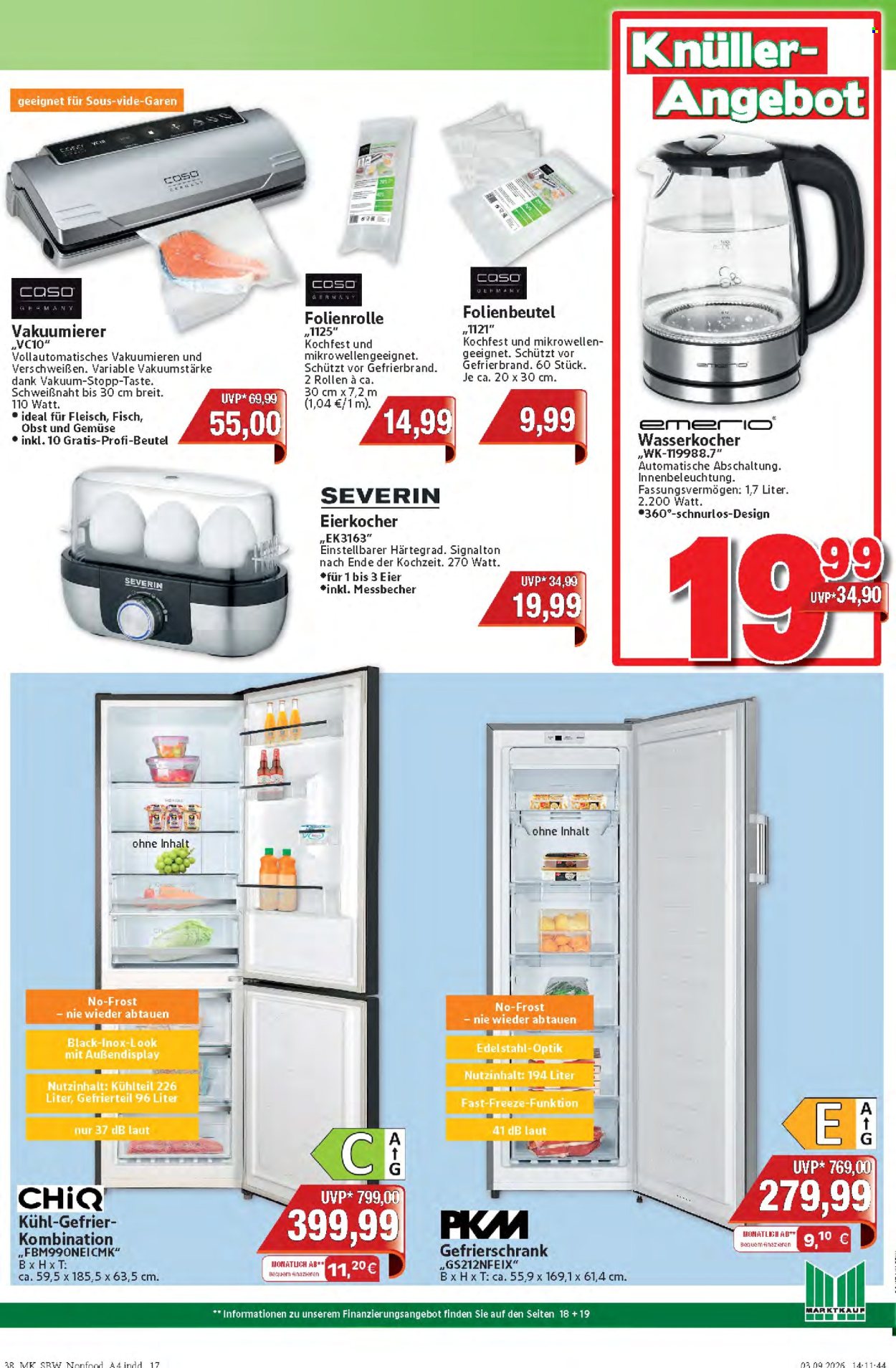 Marktkauf Prospekte  - 14.09.2026 - 19.09.2026. Seite 19