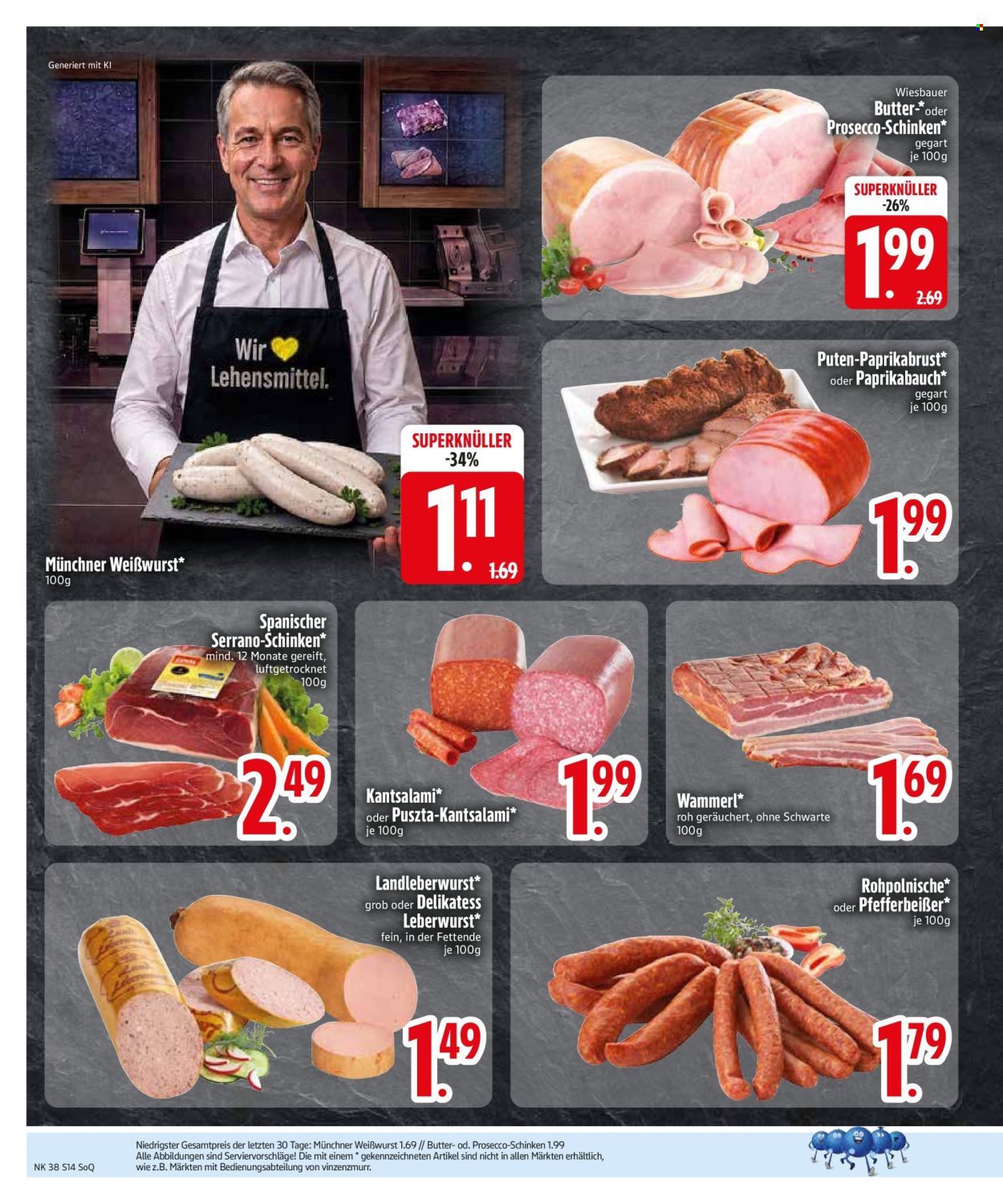 Edeka Prospekte  - 14.09.2026 - 19.09.2026. Seite 16