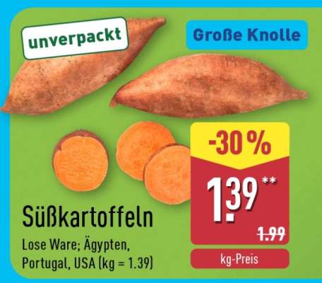 Süßkartoffeln