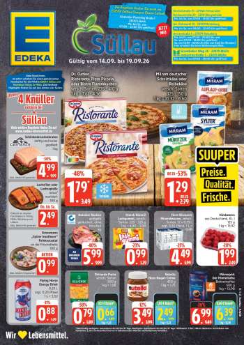 Prospekte Edeka - 14.09.2026 - 19.09.2026.