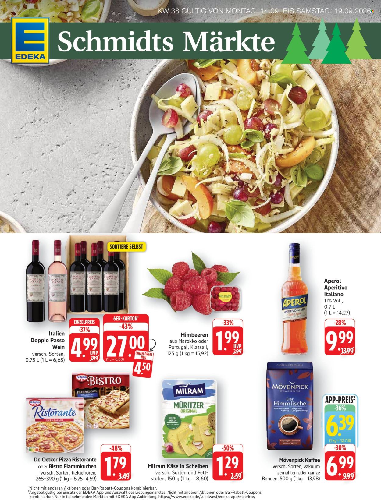 Edeka Prospekte  - 14.09.2026 - 19.09.2026. Seite 1