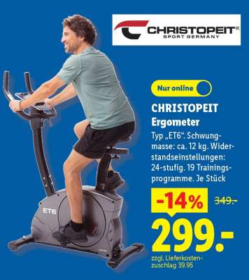 CHRISTOPEIT Ergometer