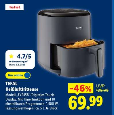 Tefal Heißluftfritteuse »
