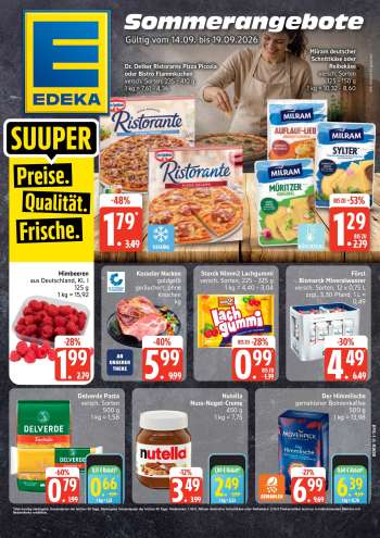 Prospekte Edeka - 14.09.2026 - 19.09.2026.