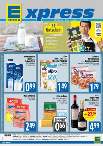 Prospekte Edeka - 14.09.2026 - 19.09.2026.