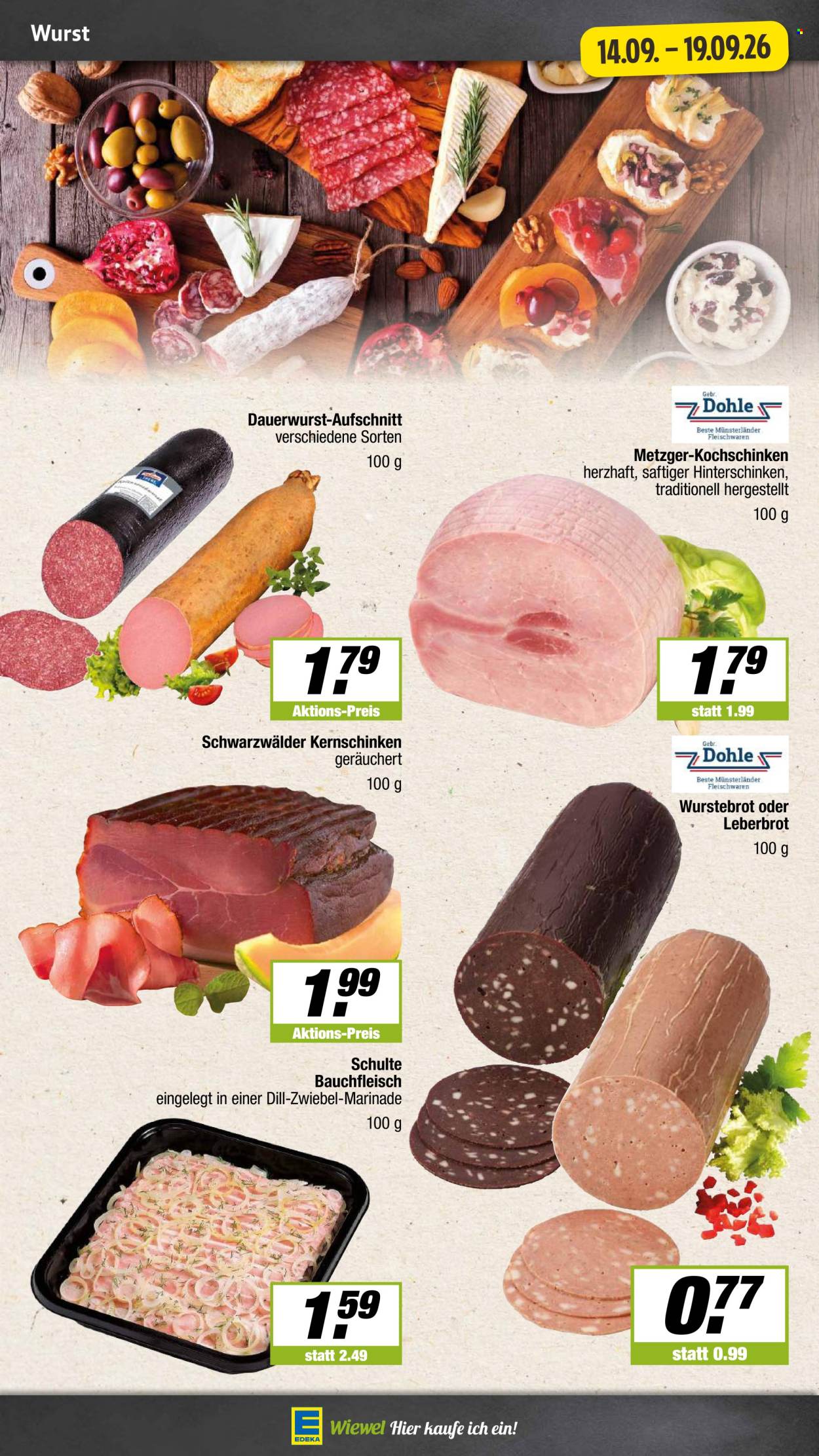 Edeka Prospekte  - 14.09.2026 - 19.09.2026. Seite 6