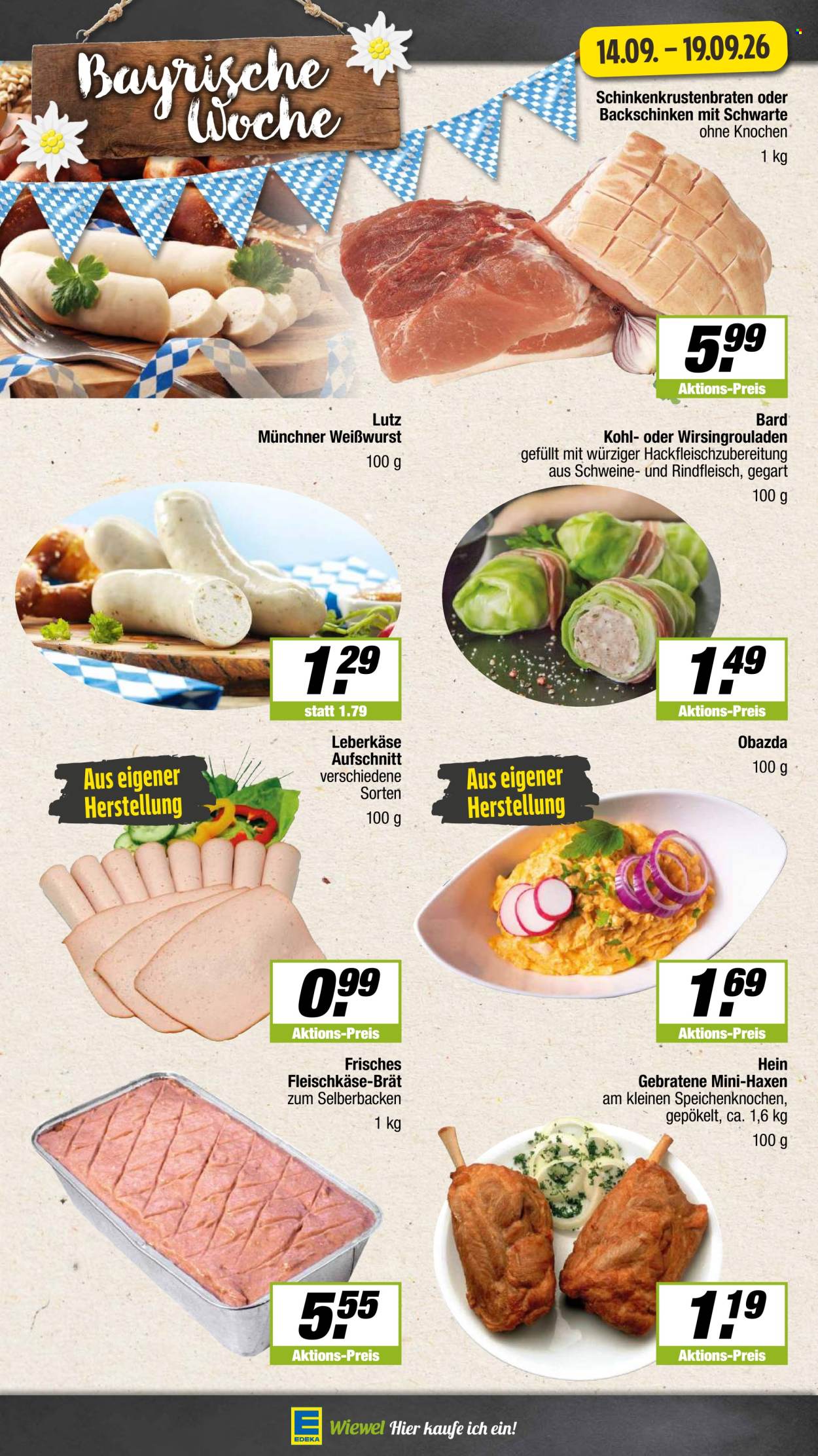 Edeka Prospekte  - 14.09.2026 - 19.09.2026. Seite 8