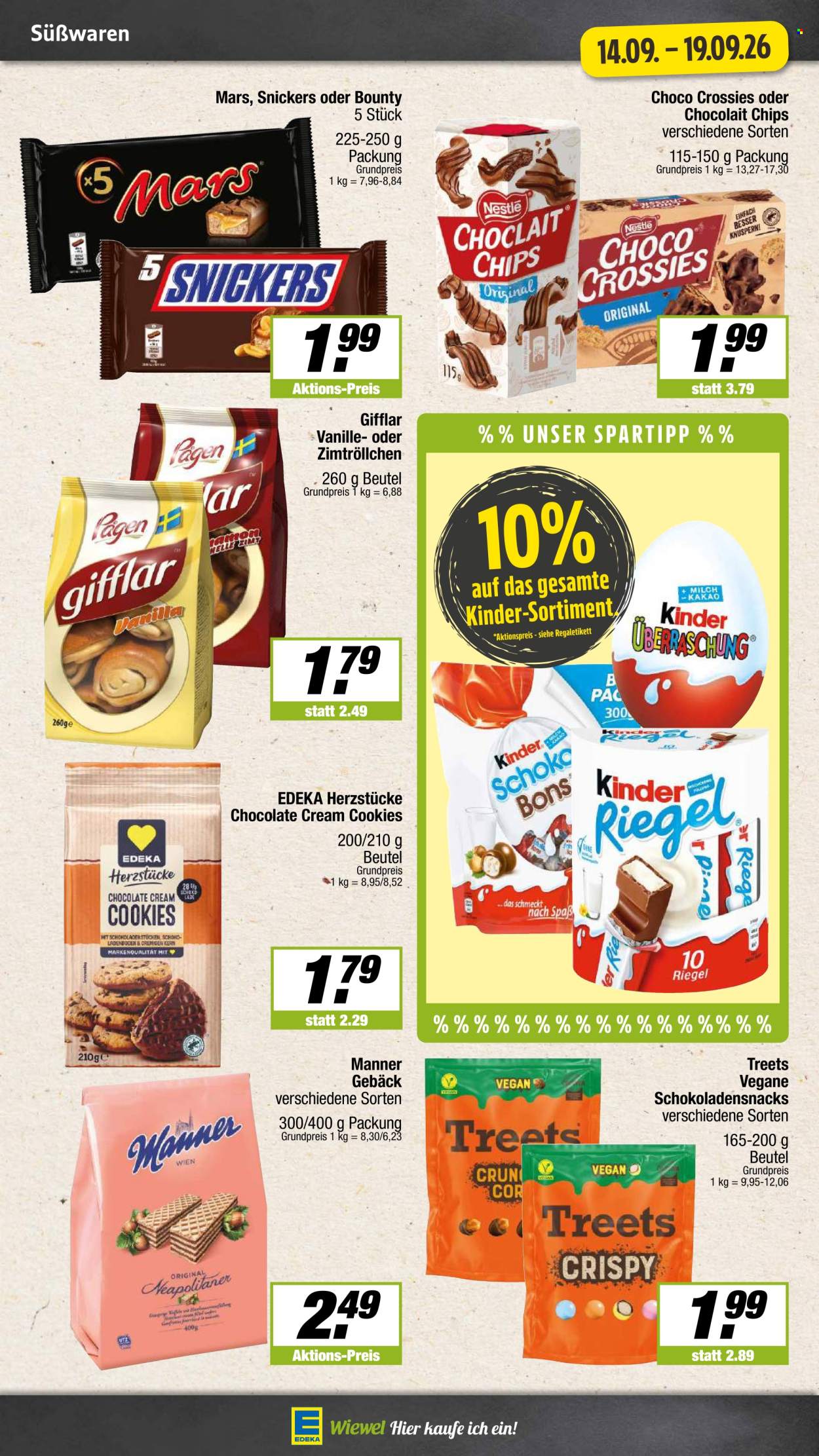 Edeka Prospekte  - 14.09.2026 - 19.09.2026. Seite 17