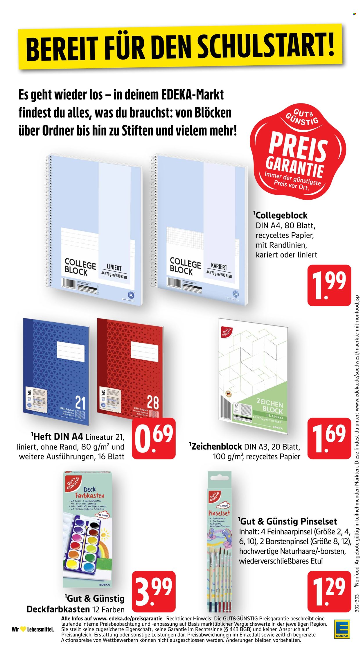 Edeka Prospekte  - 14.09.2026 - 19.09.2026. Seite 34