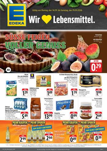 Prospekte Edeka - 14.09.2026 - 19.09.2026.