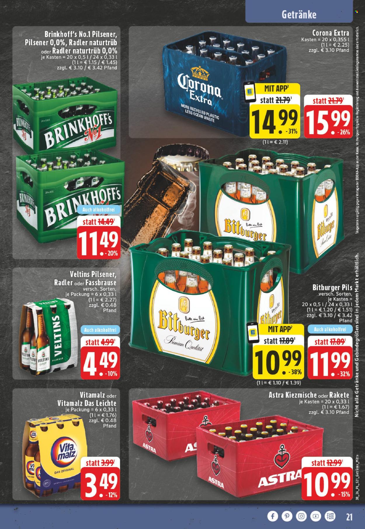 Edeka Prospekte  - 14.09.2026 - 19.09.2026. Seite 21
