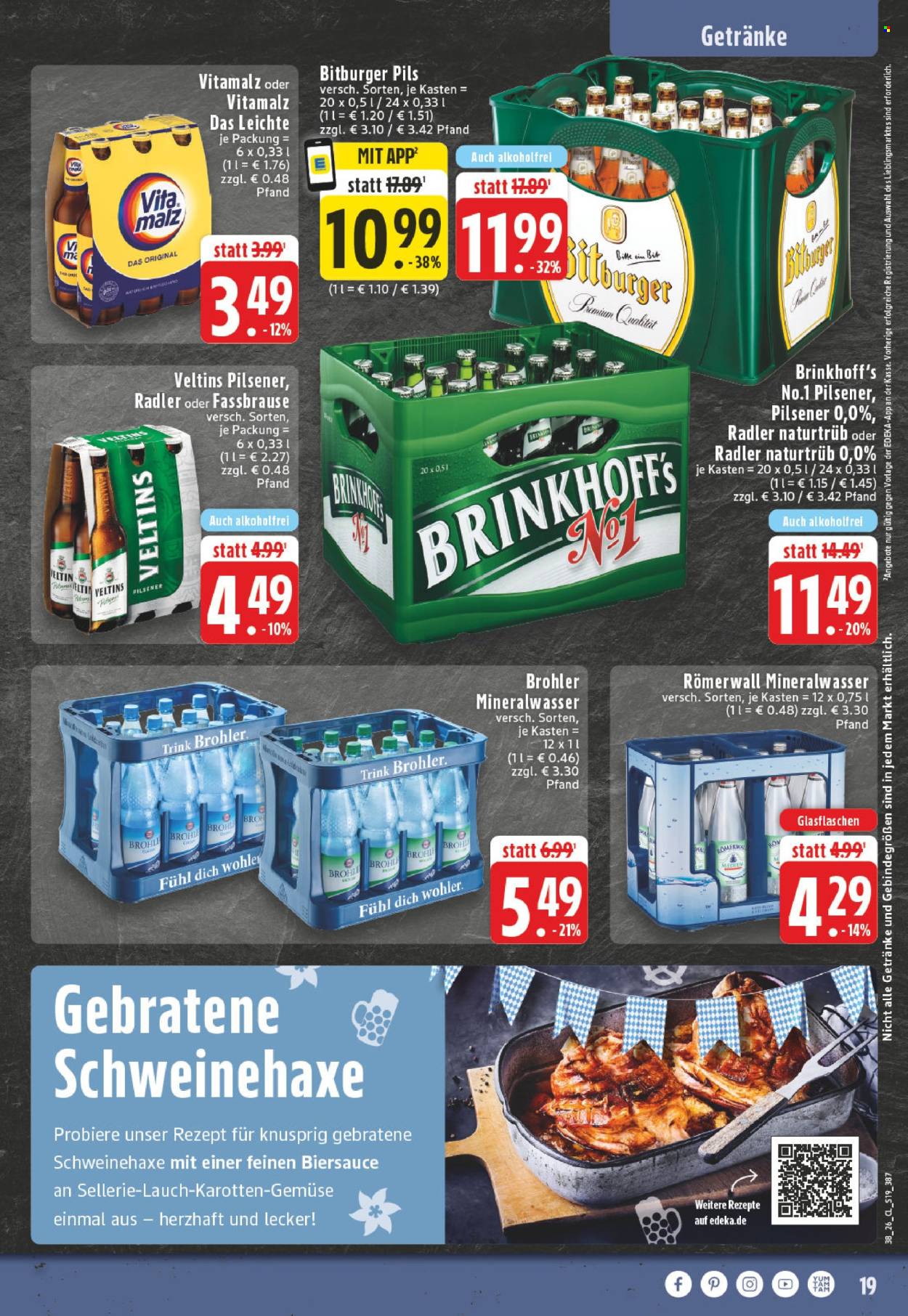Edeka Prospekte  - 14.09.2026 - 19.09.2026. Seite 19