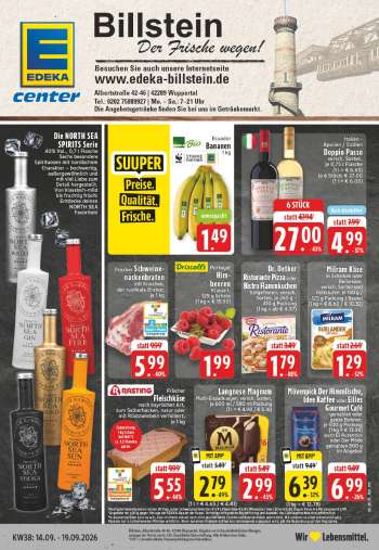 Prospekte Edeka - 14.09.2026 - 19.09.2026.