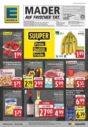 Prospekte Edeka - 14.09.2026 - 19.09.2026.