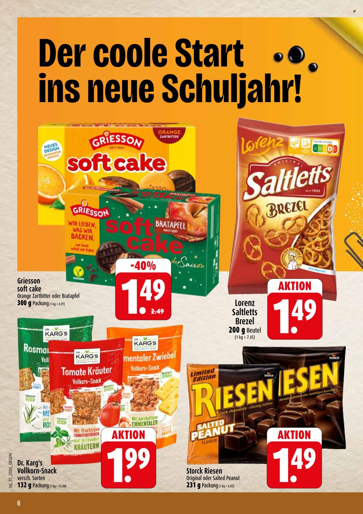 Edeka Prospekte  - 14.09.2026 - 19.09.2026. Seite 6