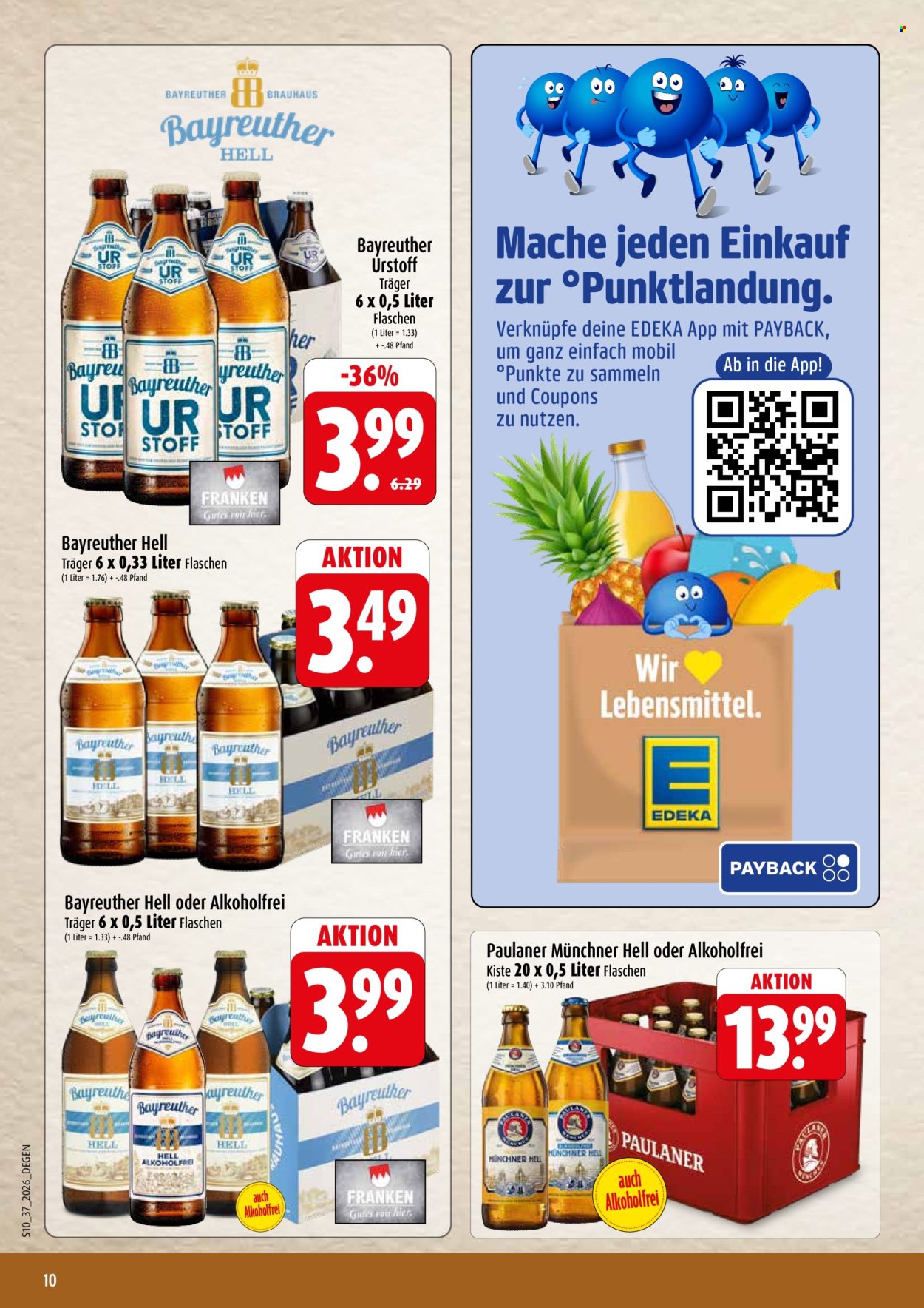 Edeka Prospekte  - 14.09.2026 - 19.09.2026. Seite 10