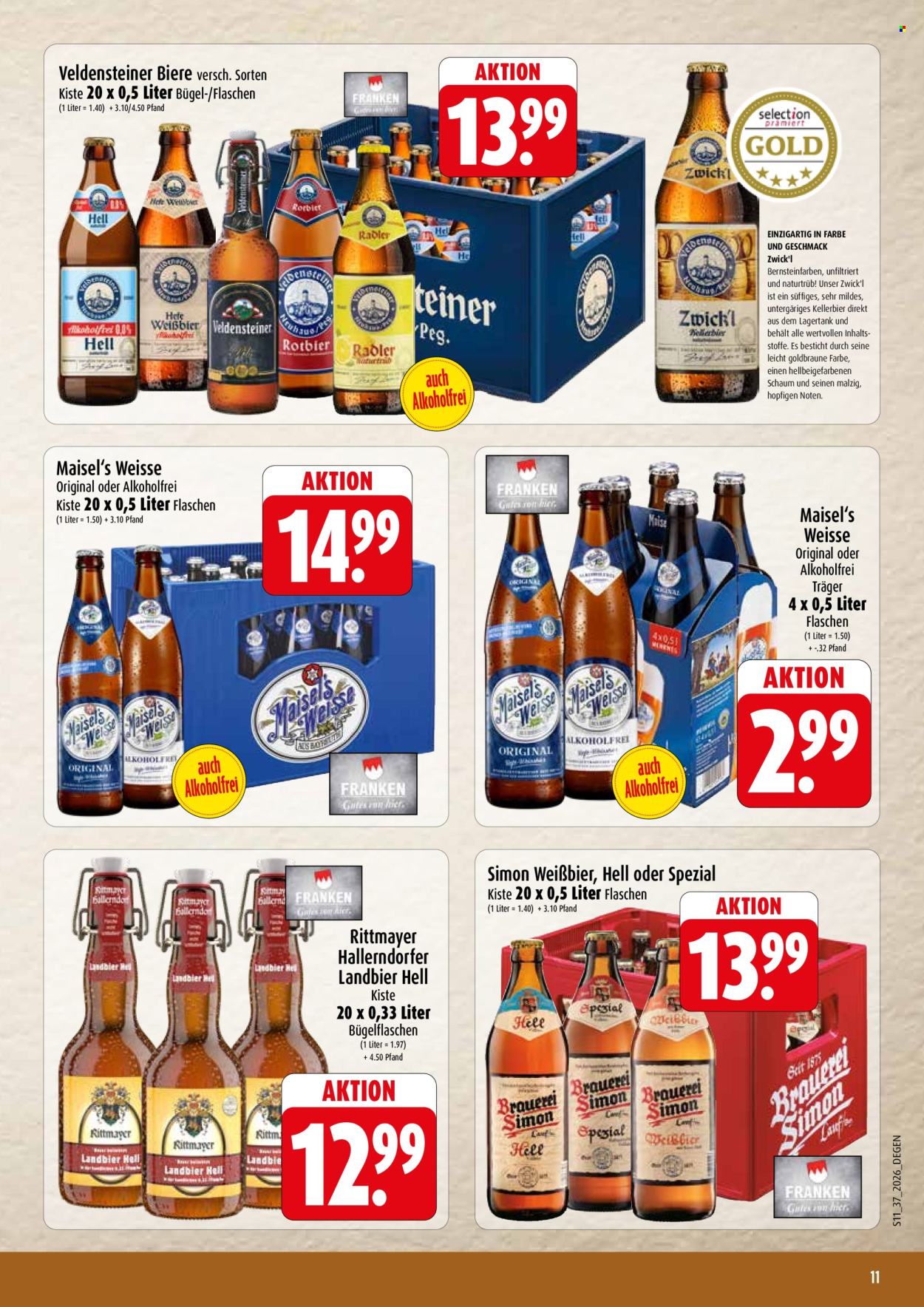 Edeka Prospekte  - 14.09.2026 - 19.09.2026. Seite 11