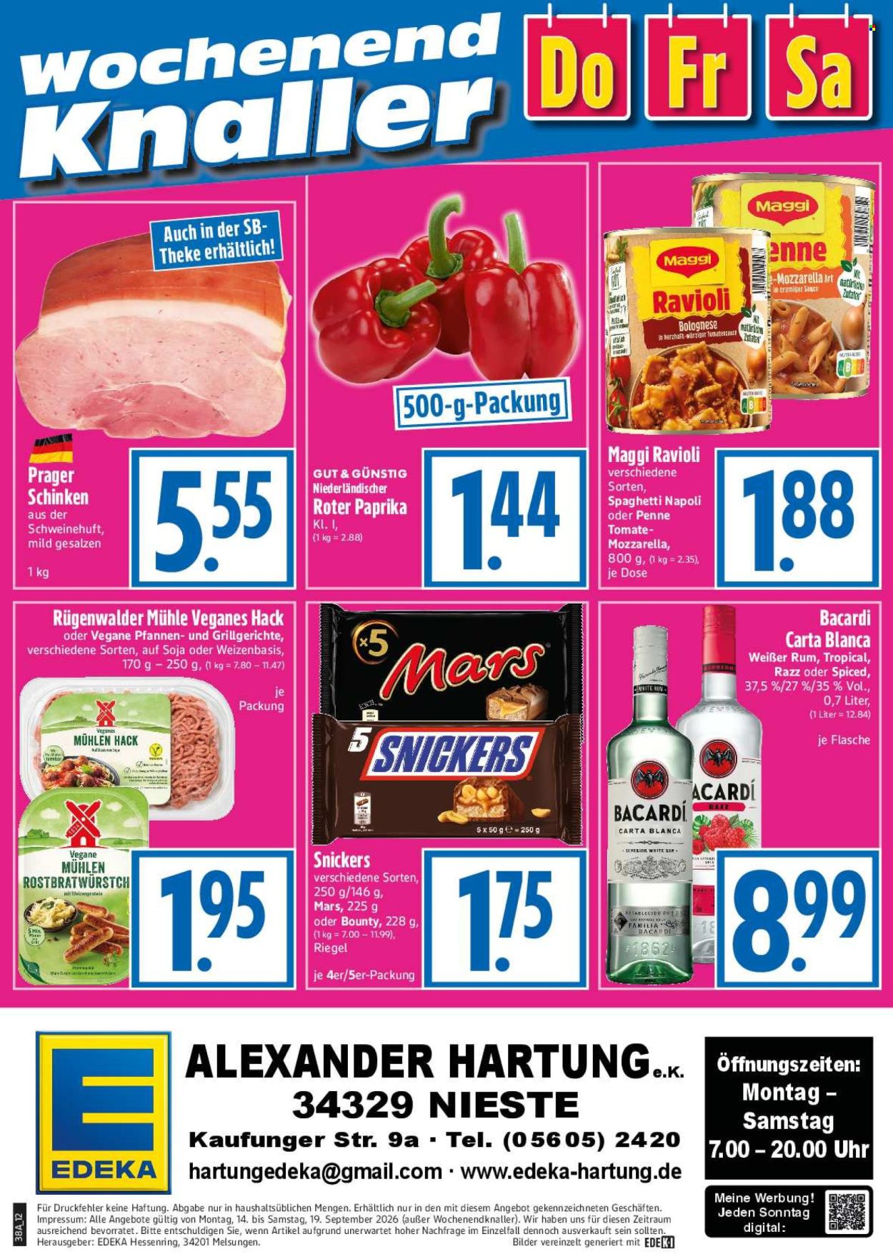 Edeka Prospekte  - 14.09.2026 - 19.09.2026. Seite 12