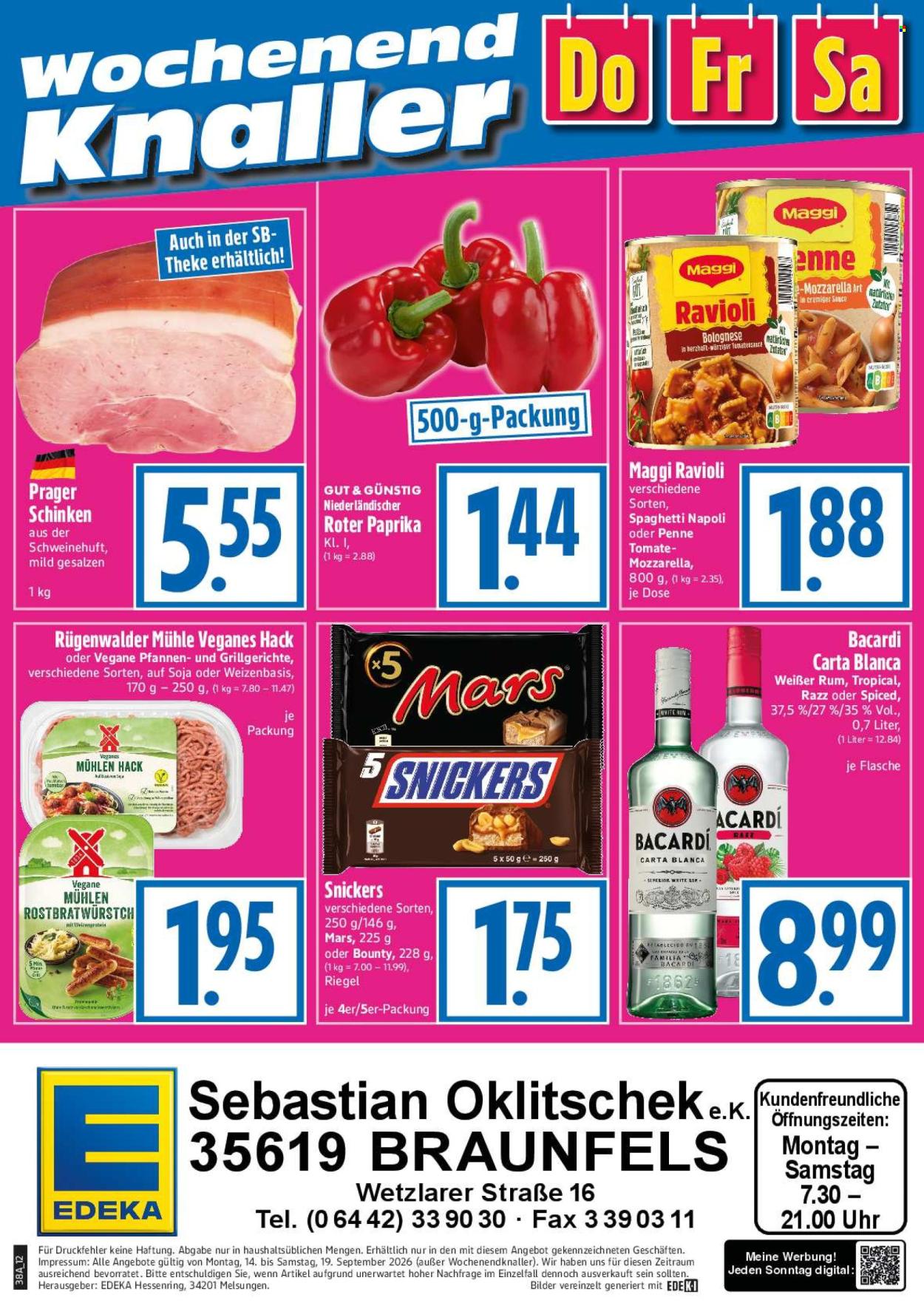 Edeka Prospekte  - 14.09.2026 - 19.09.2026. Seite 12