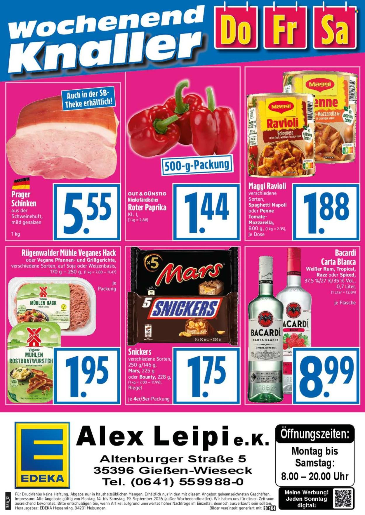 Edeka Prospekte  - 14.09.2026 - 19.09.2026. Seite 12