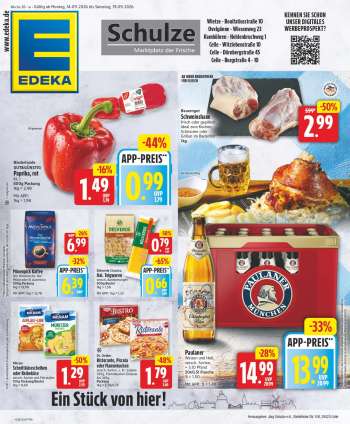 Prospekte Edeka - 14.09.2026 - 19.09.2026.