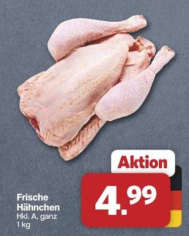 Frische Hähnchen