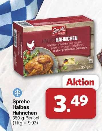 Sprehe Halbes Hähnchen