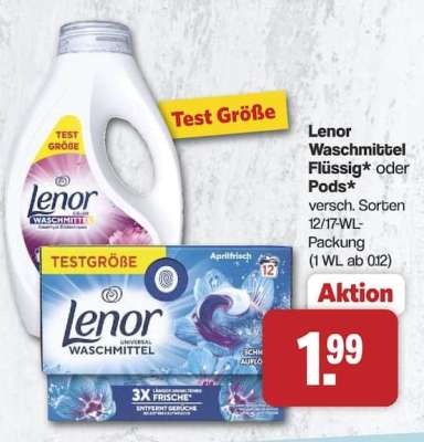 Lenor Waschmittel Flüssig oder Pods