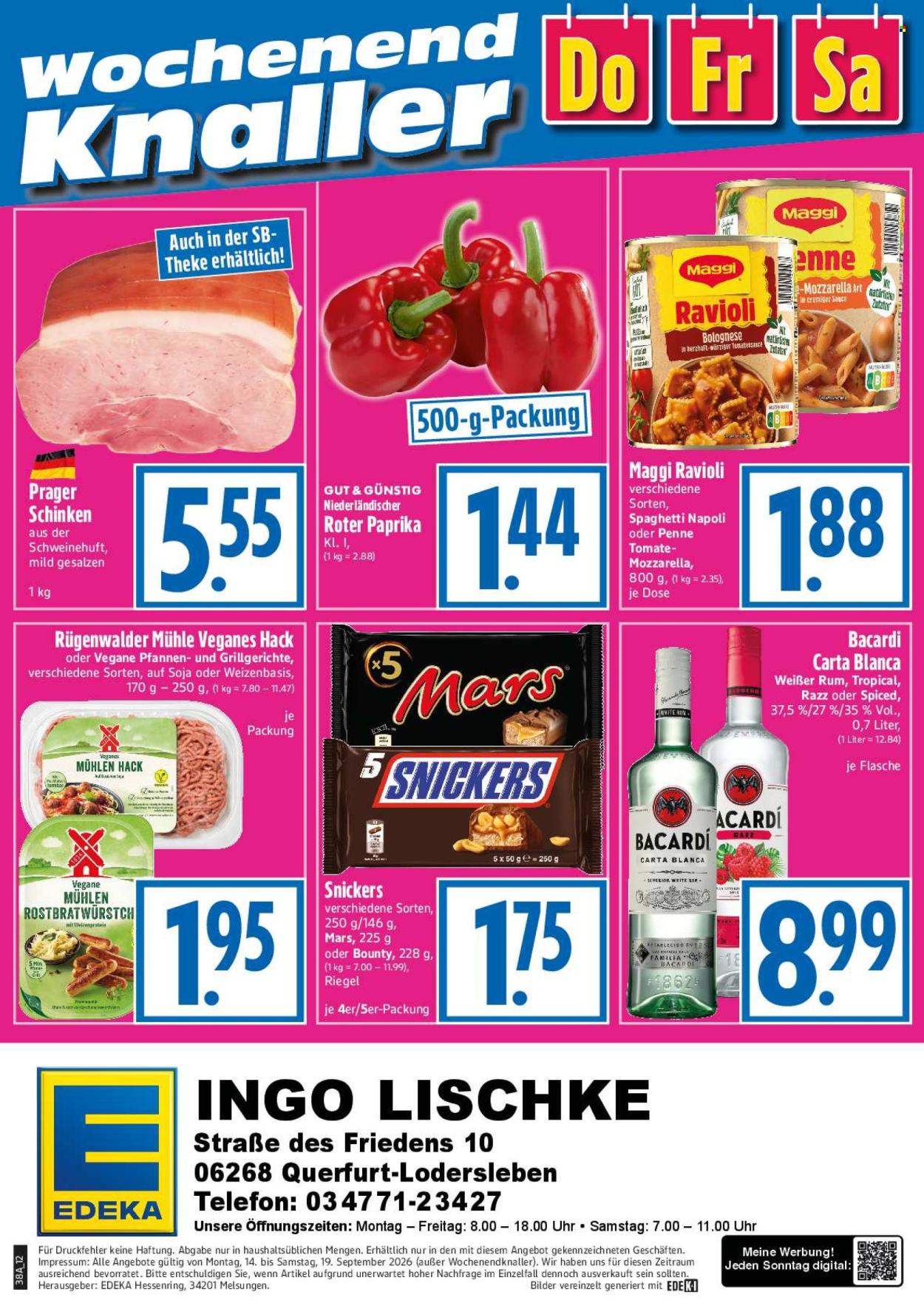 Edeka Prospekte  - 14.09.2026 - 19.09.2026. Seite 12
